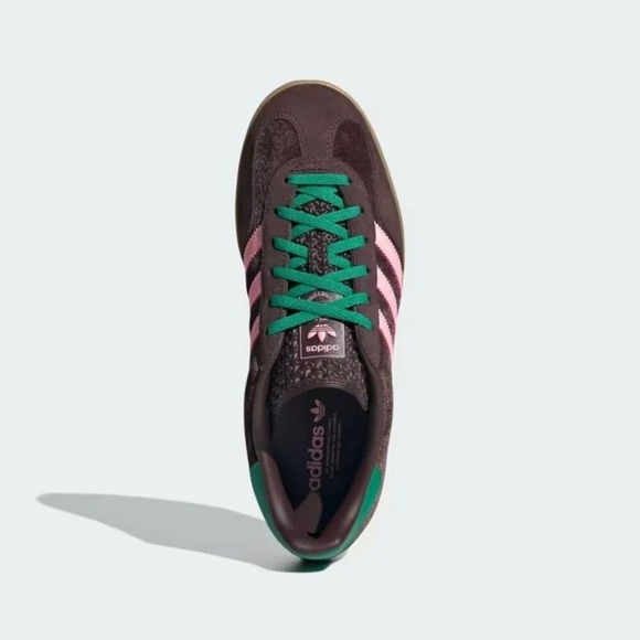 10W - [NEW] Women's adidas Gazelle Indoor Shoes 'Dark Brown' JI2714 - Picture 5 of 8